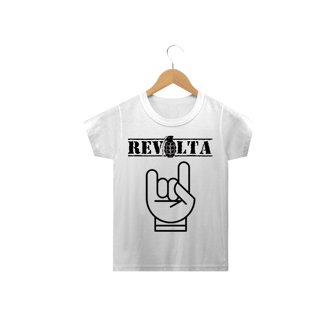 Nome do produto  Revolta - Infantil (Logo Preto)