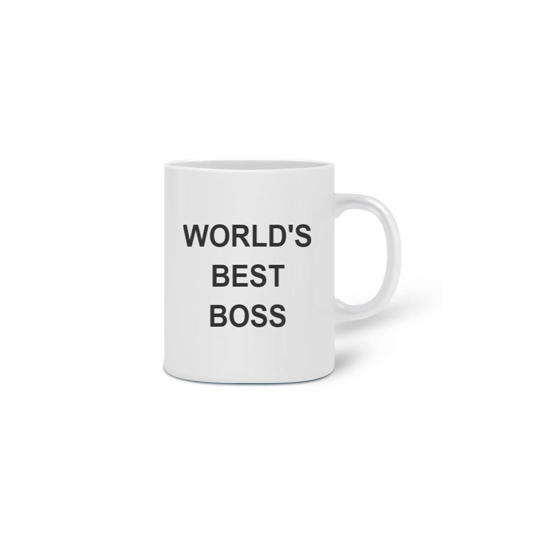 Nome do produto  CANECA THE OFFICE - WORLD'S BEST BOSS