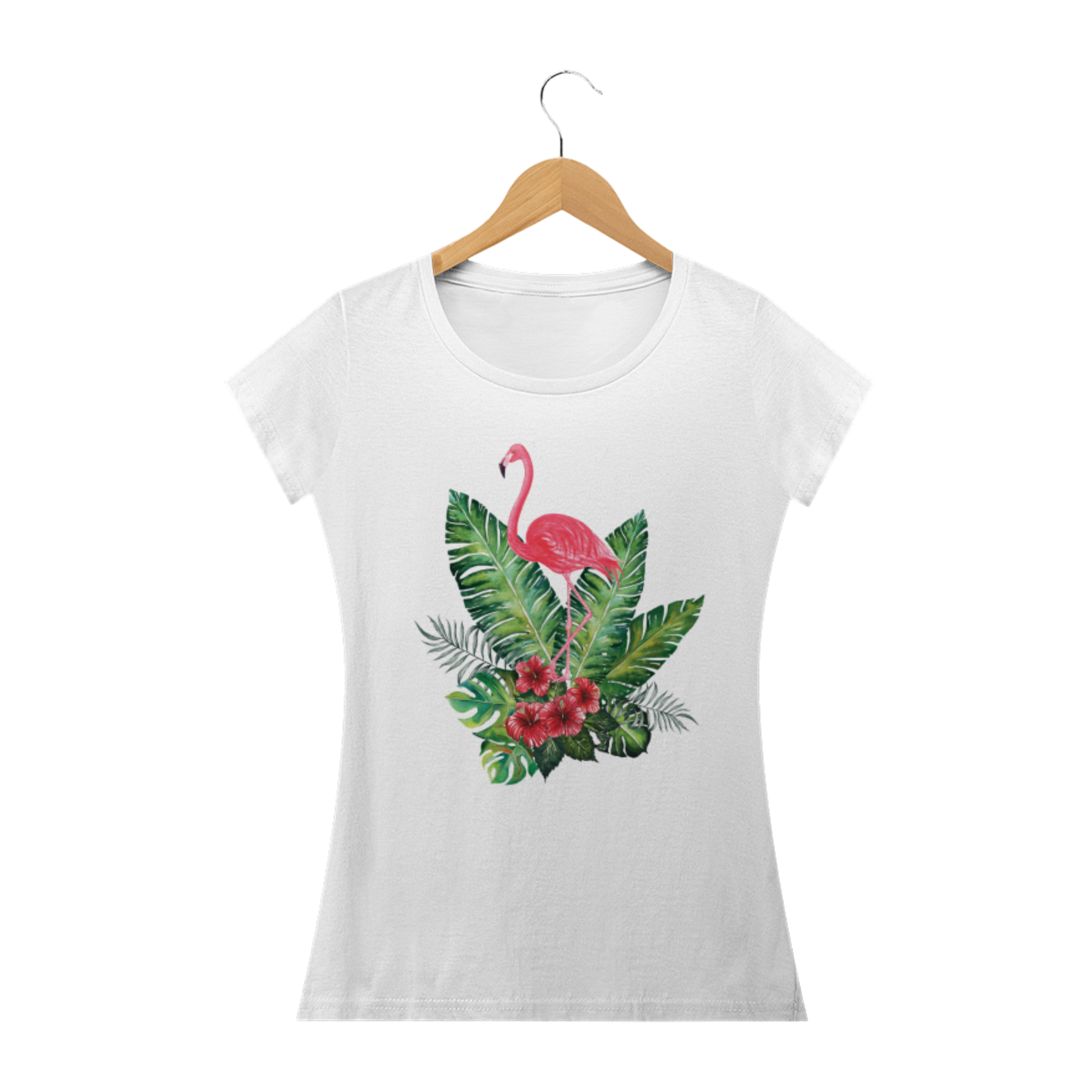 Nome do produto  BABY LOOK FLAMINGO