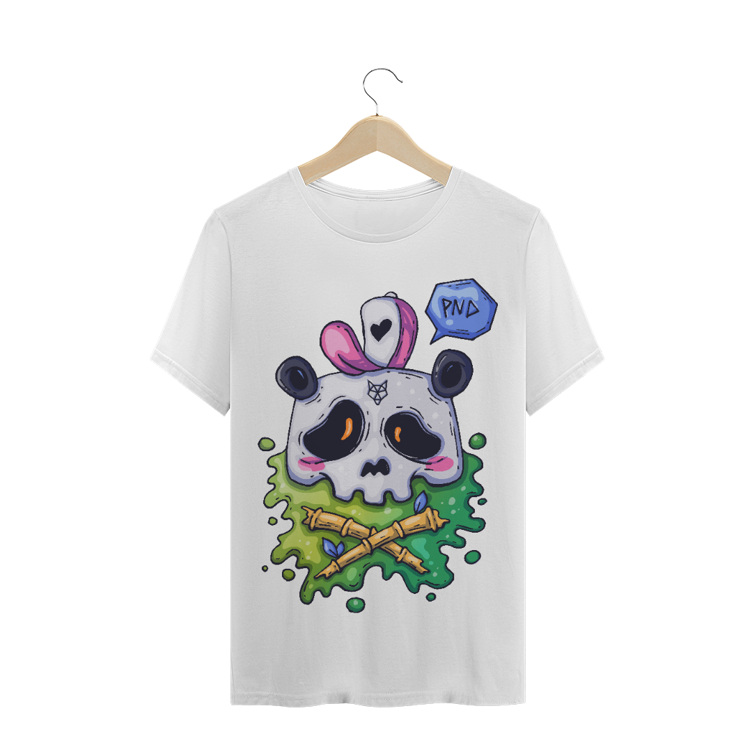 Nome do produto  Cute Panda Skull - Masc