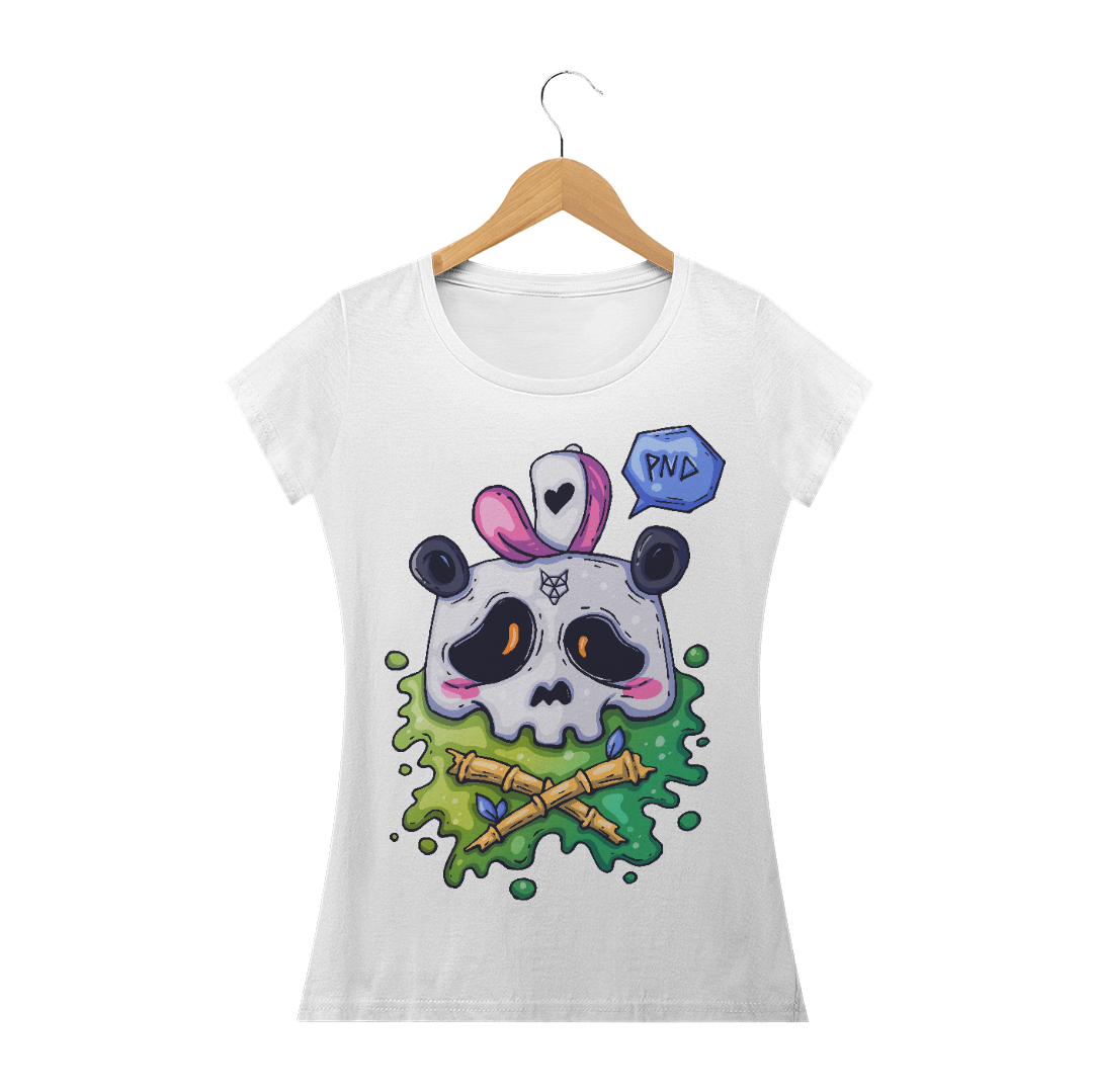 Nome do produto  Cute Panda Skull -- Fem
