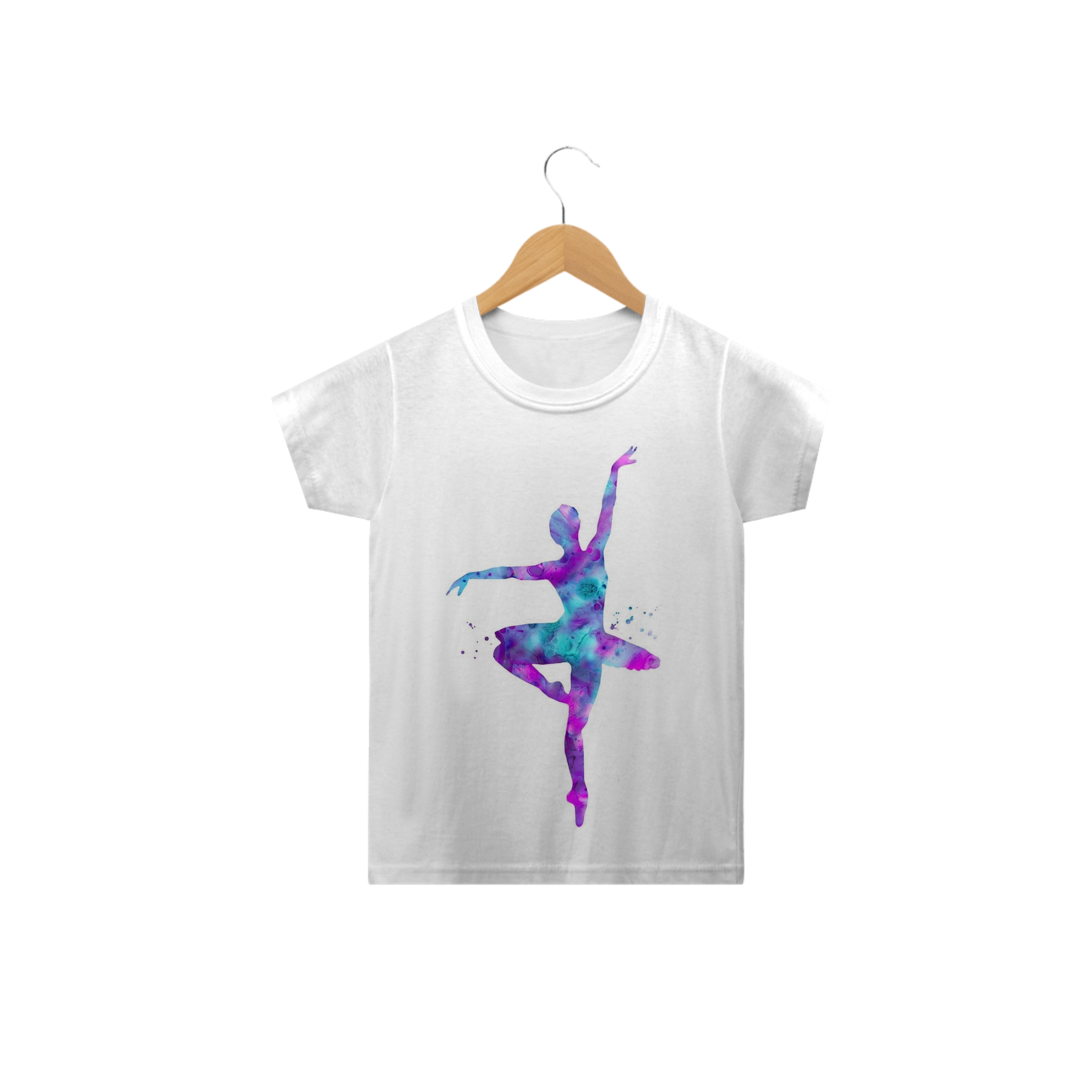 Nome do produto  CAMISETA INFANTIL BAILARINA #2