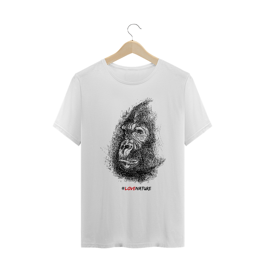 Camiseta Estampada Gorila