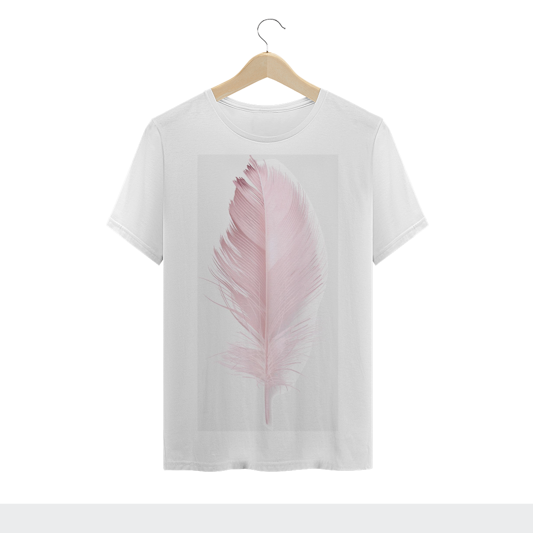 Nome do produto  Camiseta White Pink