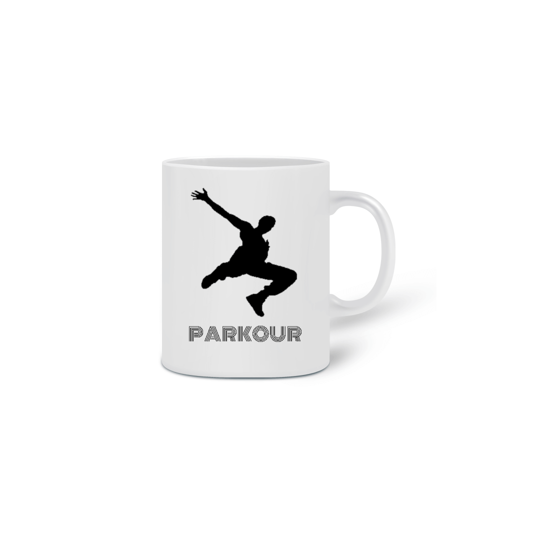 Nome do produto  caneca - Jump Parkour