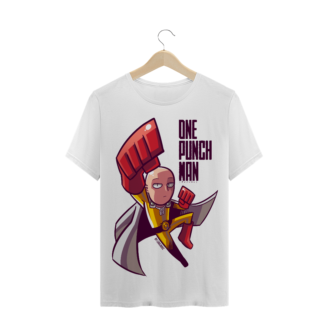 Nome do produto  Camiseta - One Puch Man ( Preta Ou Branca )