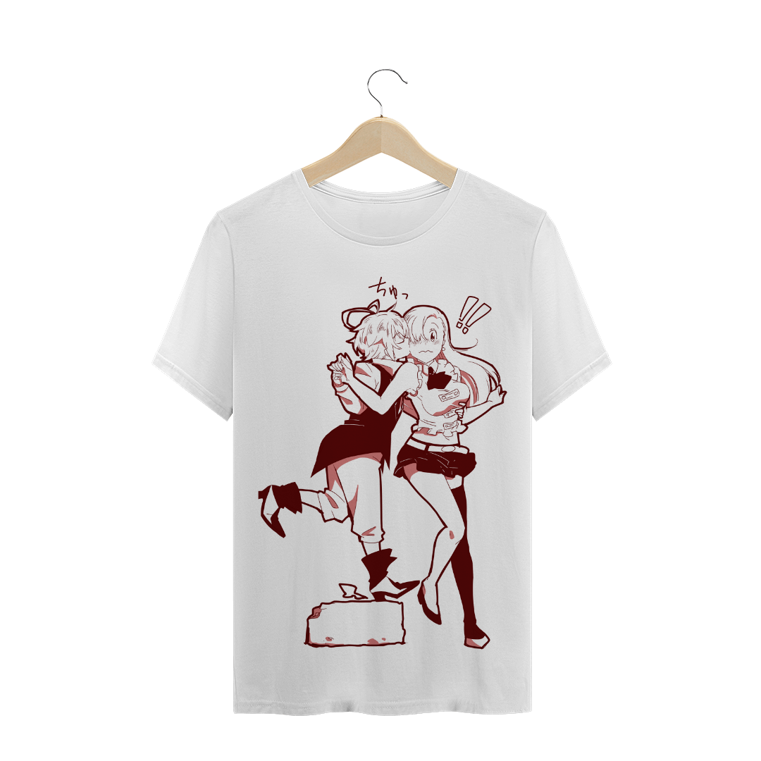 Nome do produto  Camiseta - Elizabeth E Meliodas - Nanatsu No Taizai