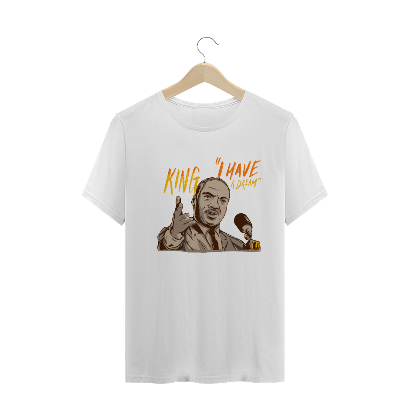 Nome do produto  Camiseta I Have a Dream - Martin Luther King