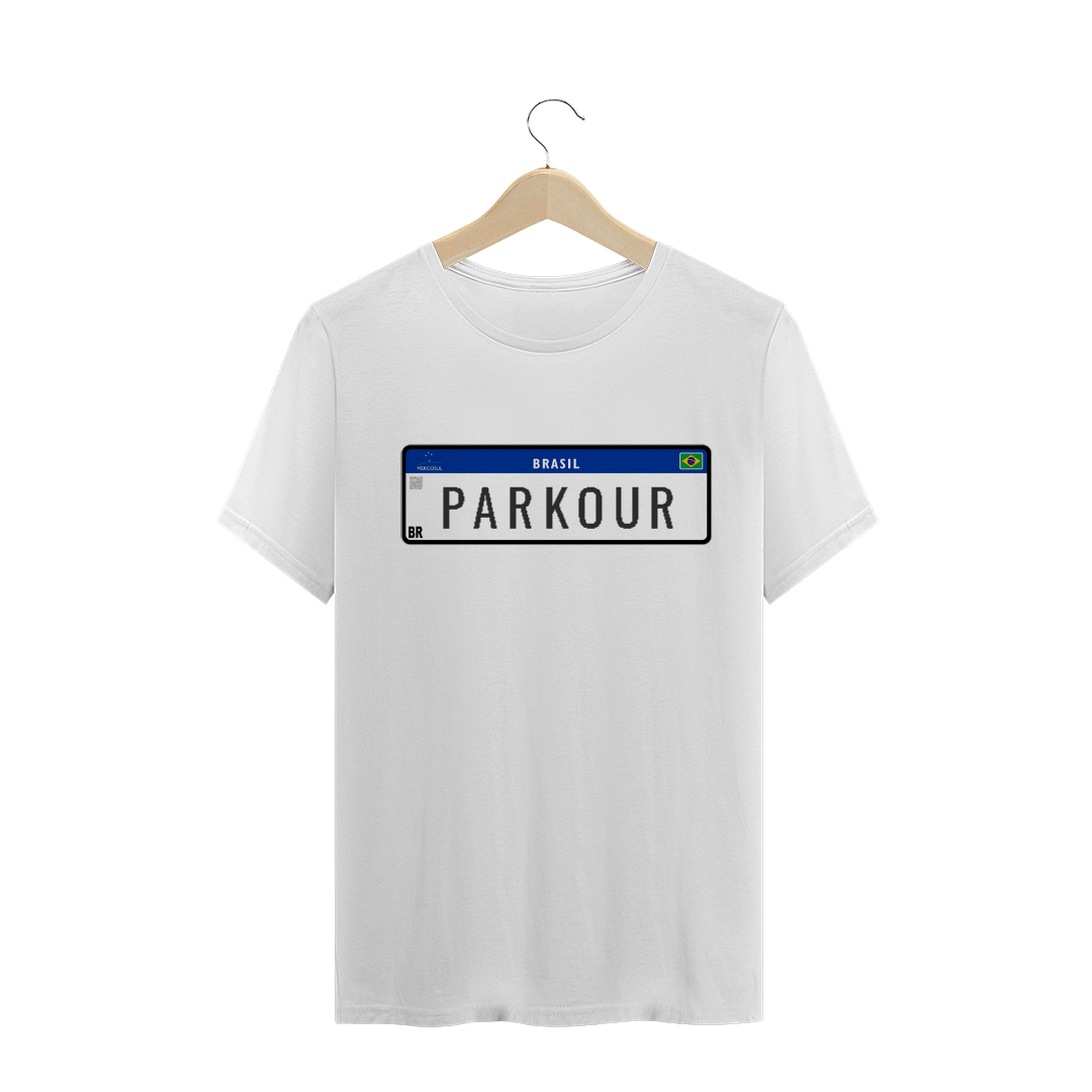 Nome do produto  Camisa Masculina - Placa Parkour