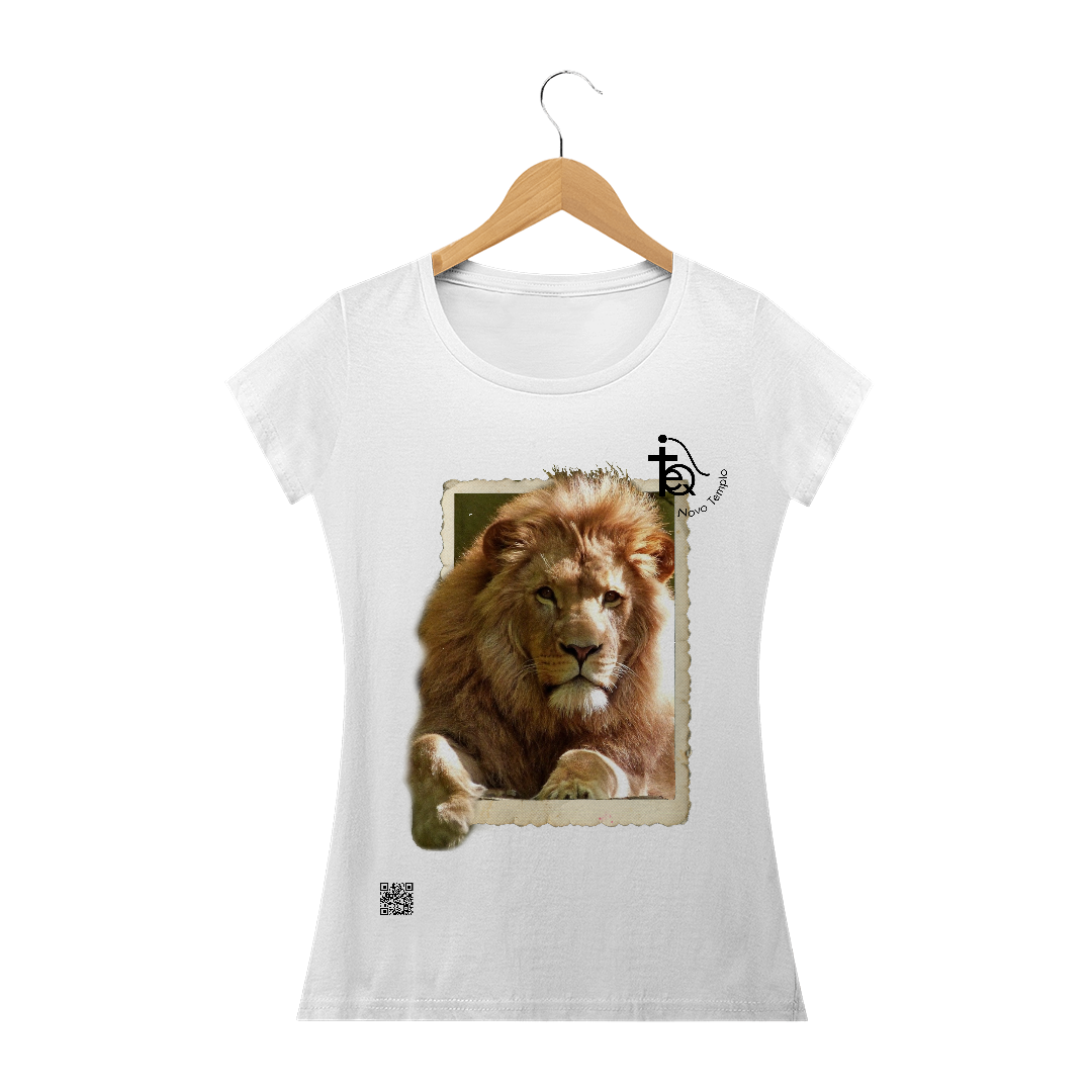 Nome do produto  BABY LONG QUALITY - Leão foto 3D, Logo preta