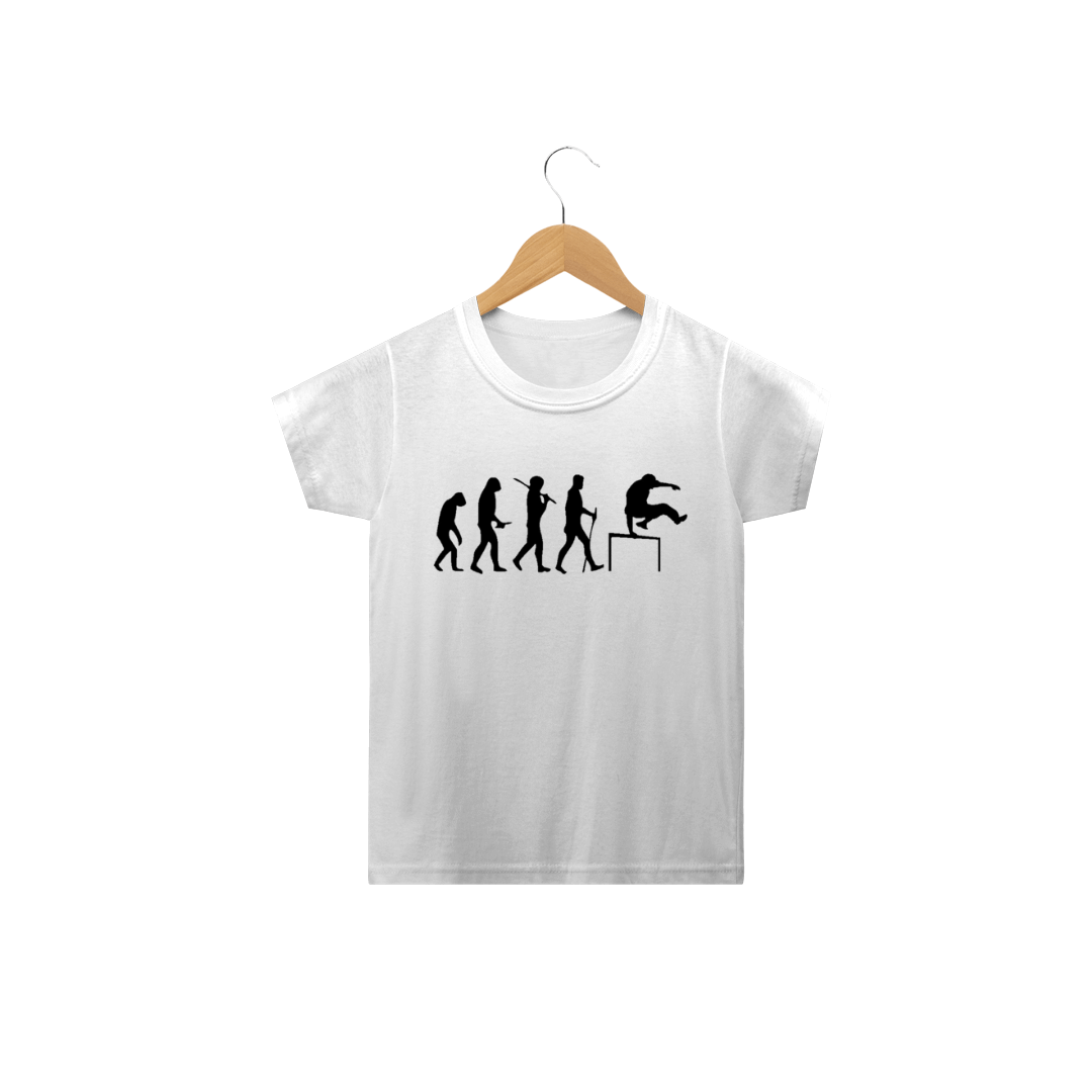 Nome do produto  Camisa Infantil - Evolução Humana
