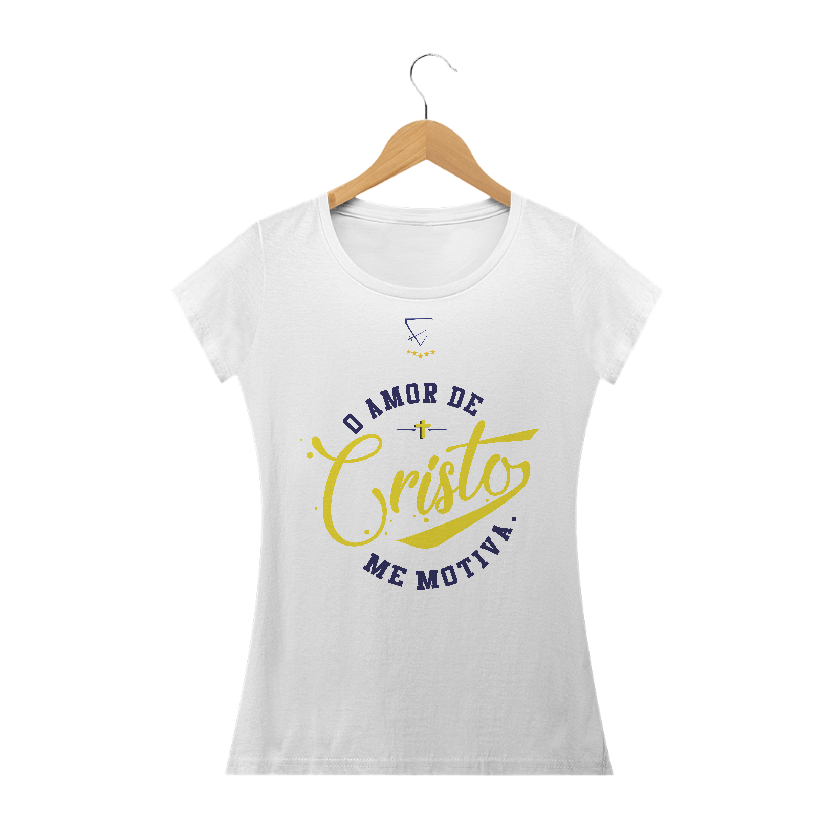 Nome do produto  BLUSA O AMOR DE CRISTO ME MOTIVA