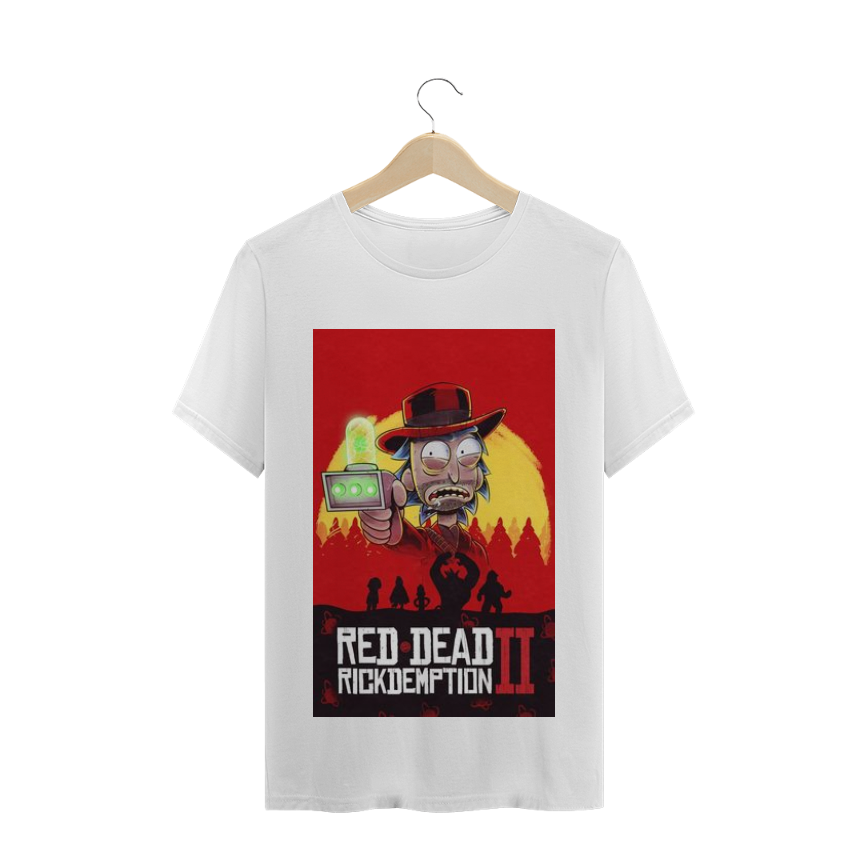 Nome do produto  X shirt - Red Dead Rickdemption II