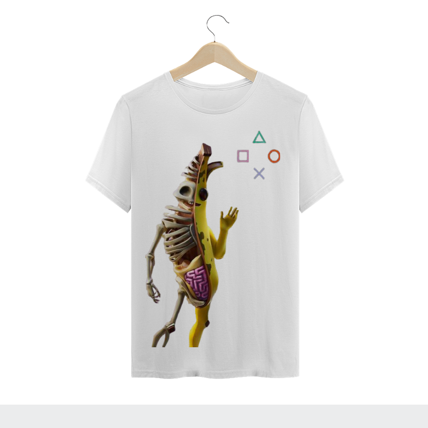 Nome do produto  X shirt - Fortnite - Skull Banana
