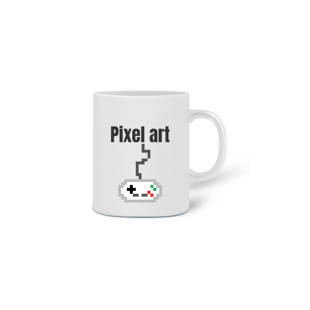 Nome do produto  Caneca Pixel art 