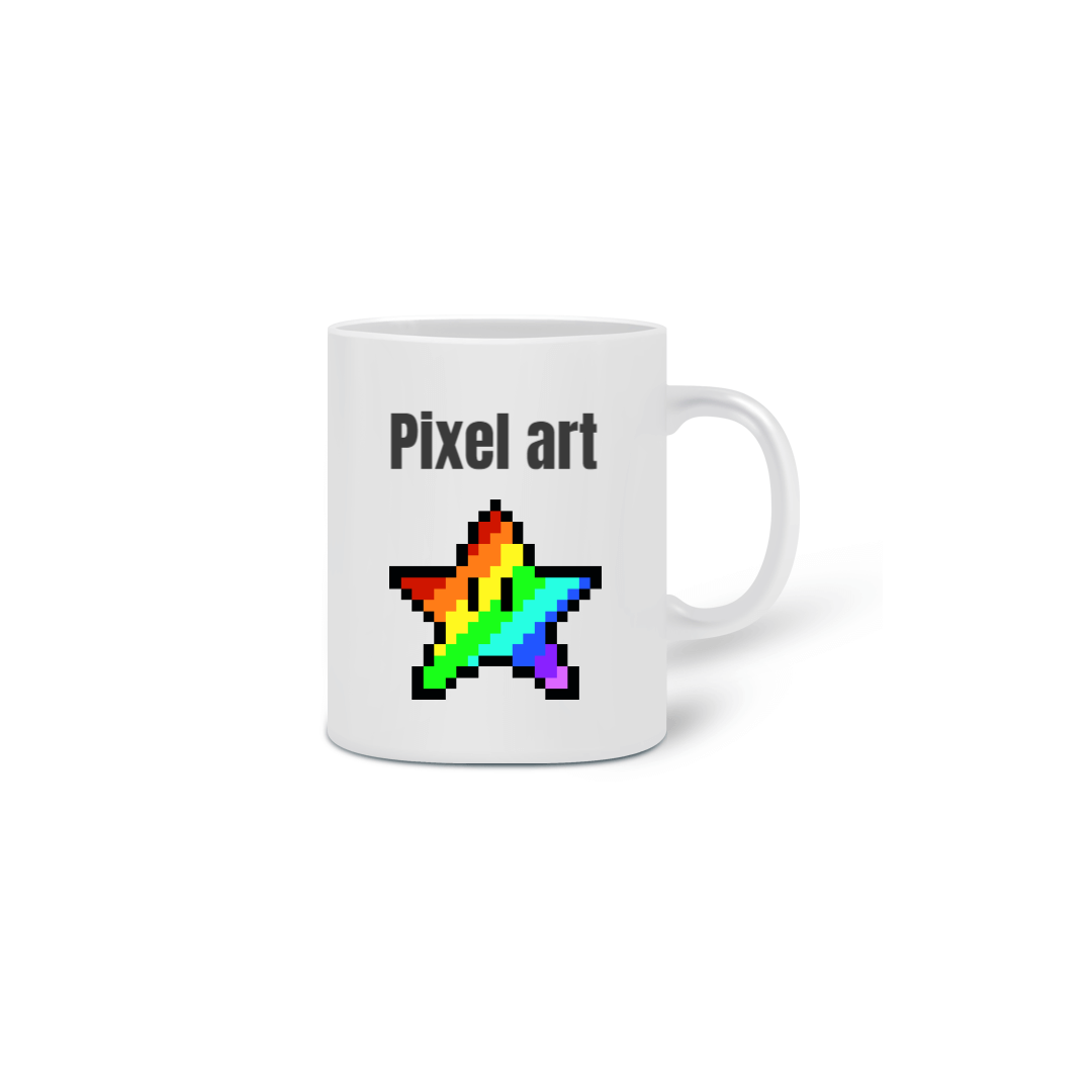 Nome do produto  Caneca Pixel art 2