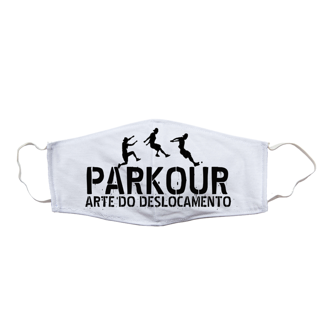 Nome do produto  Máscara Personalizada - Parkour