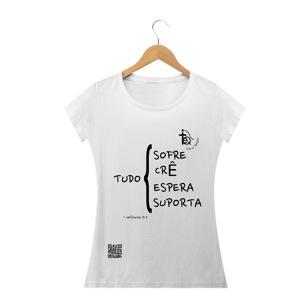 Nome do produto  BABY LONG QUALITY - I Coríntios 13:7