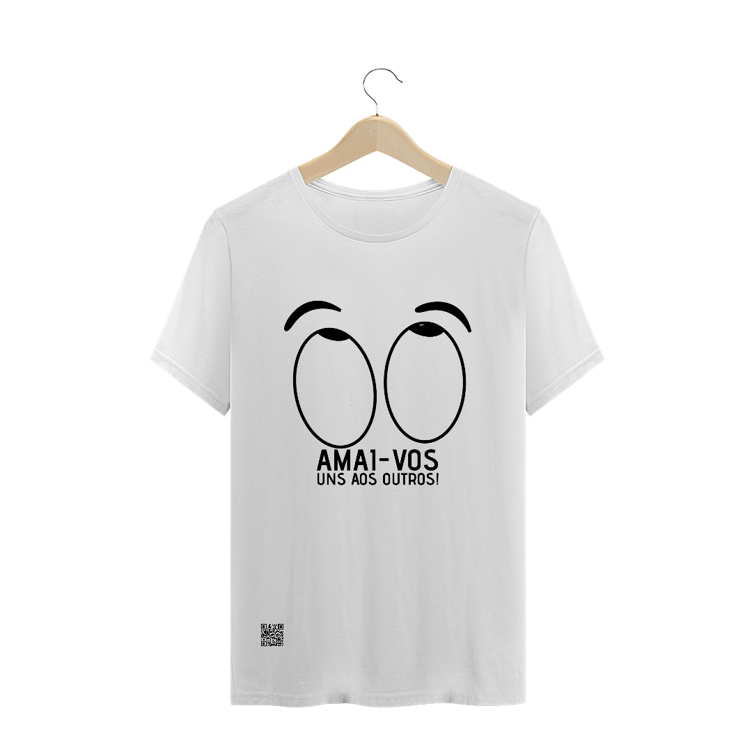 Nome do produto  T-SHIRT QUALITY - Amai-vos uns aos outros