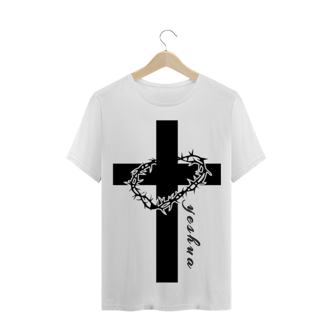 Nome do produto  T-shirt Masculina \ Cruz Yeshua