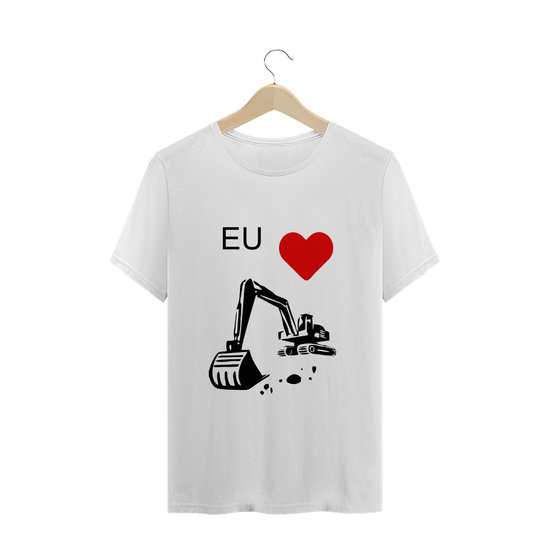 Nome do produto  Camisa eu amo maquina