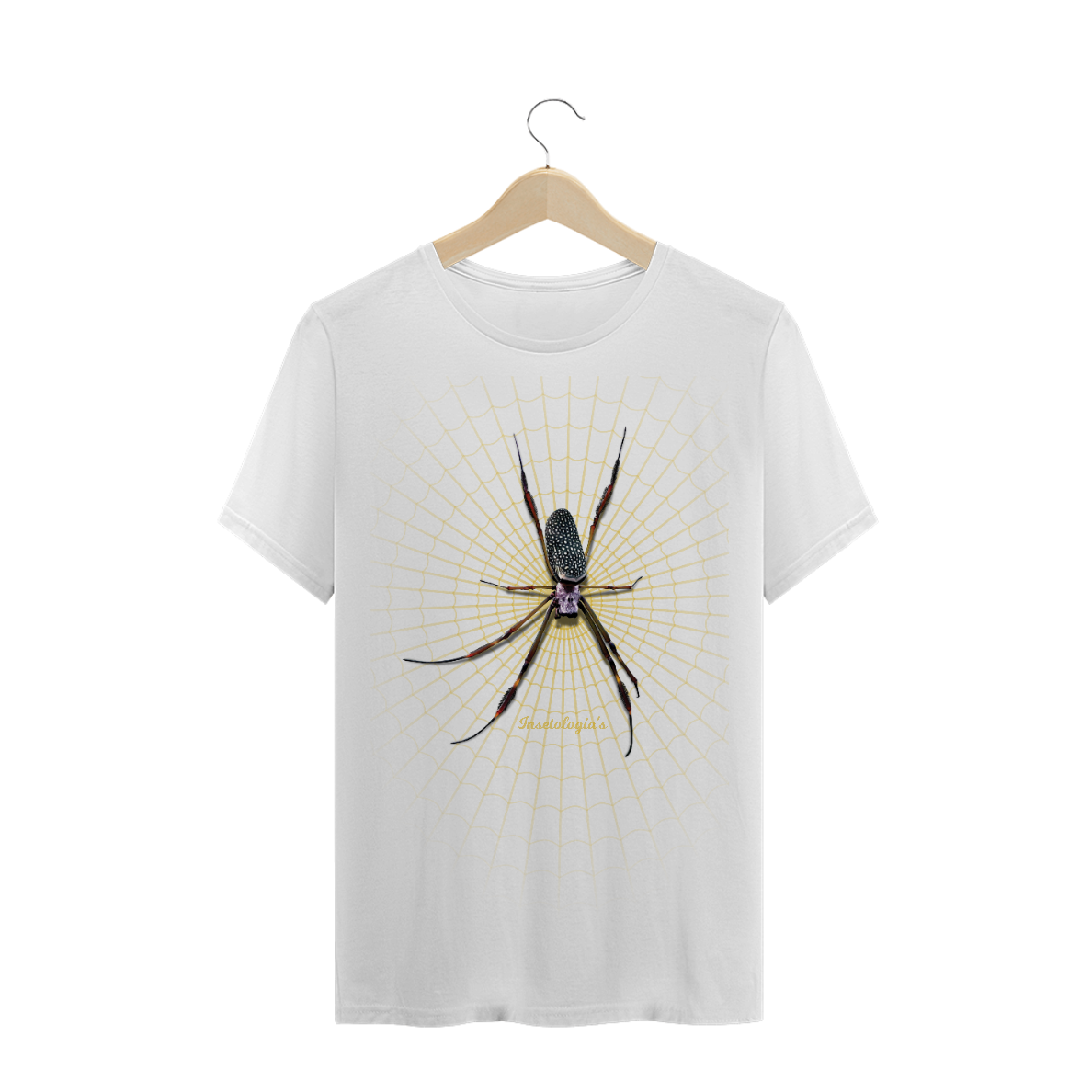 Nome do produto  Camiseta Aranha do Fio de Ouro