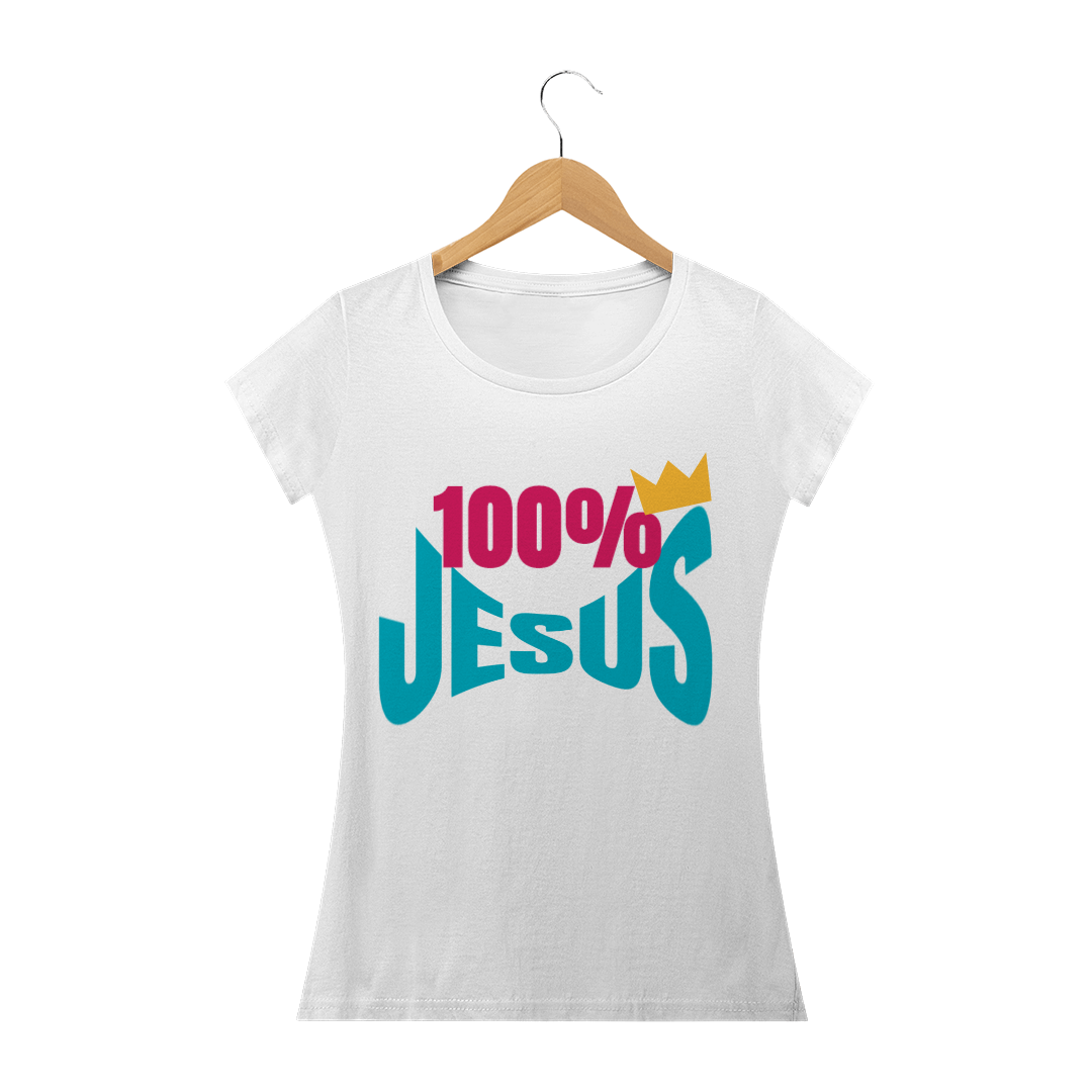 Nome do produto  CAMISA FEMININA JESUS FRASE CRISTÃ