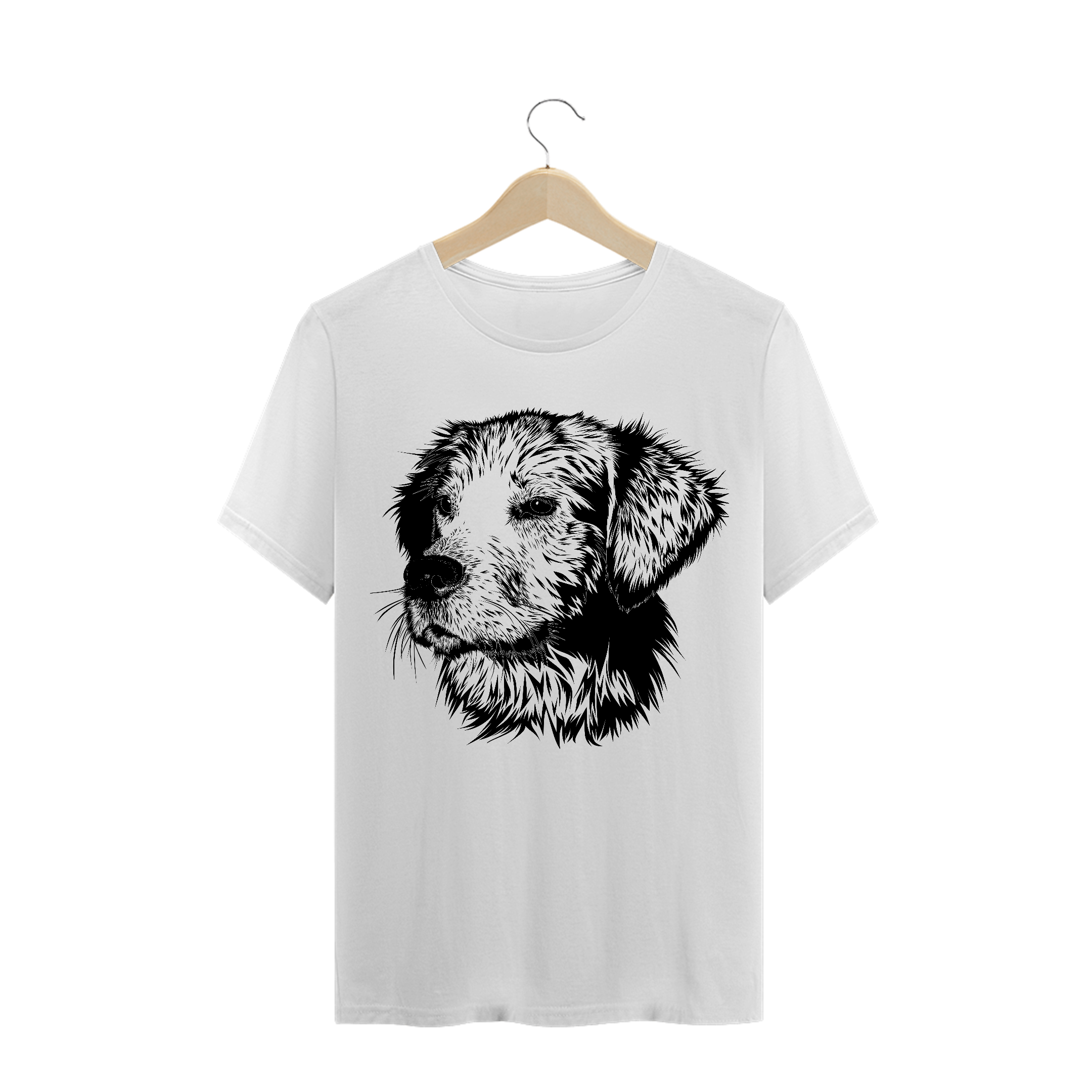 Nome do produto  CAMISETA MASC. DOG ESTAMPA PRETA