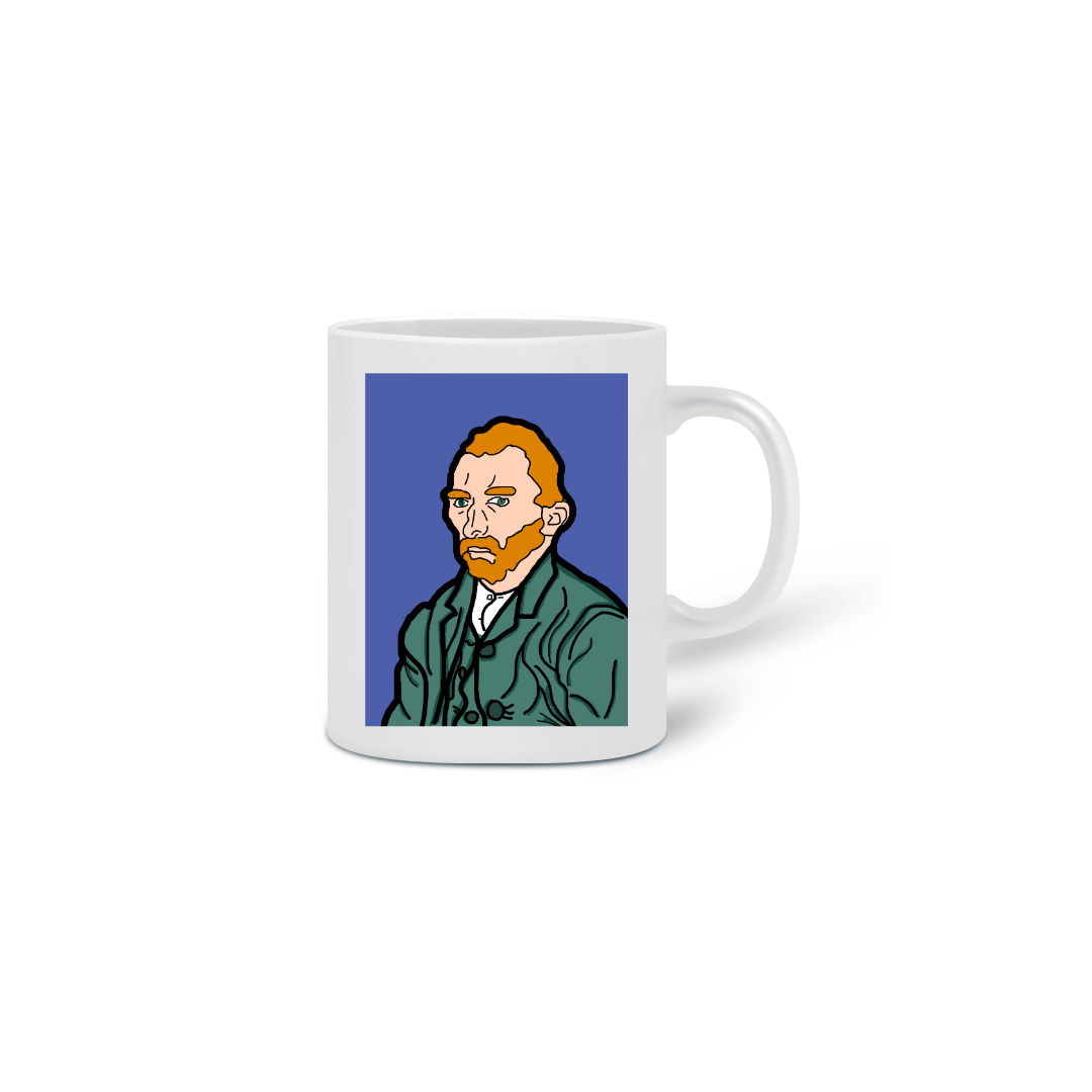 Nome do produto  Caneca arte Van Gogh