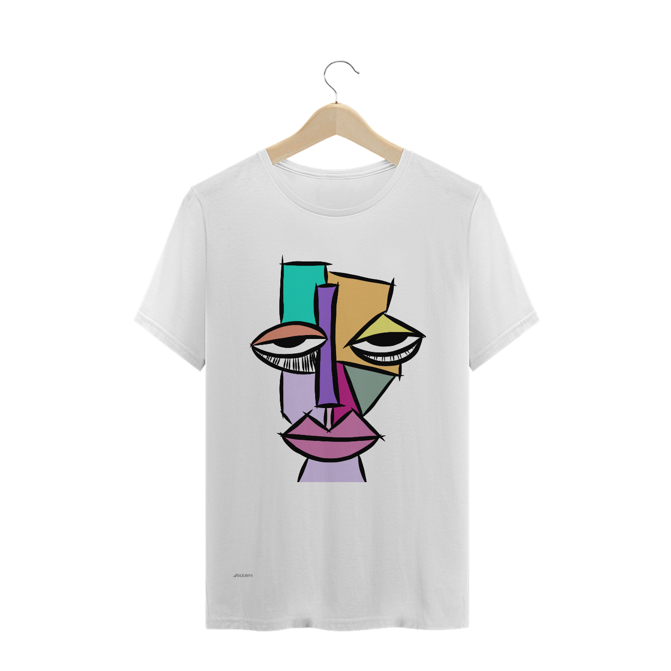 Nome do produto  Camiseta masculina arte AFF Pincelandu