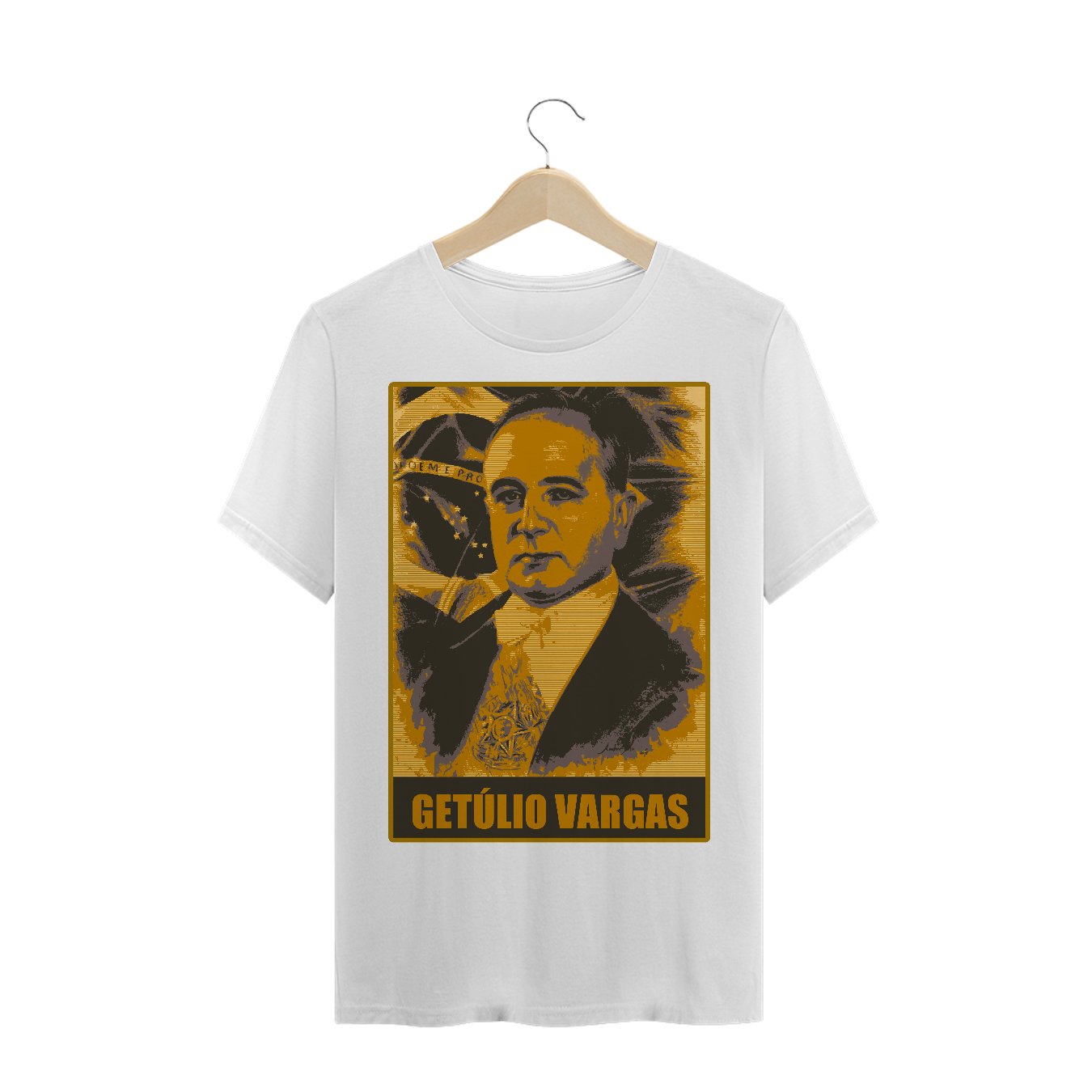 Nome do produto: CAMISETA MASC. QUALITY GETÚLIO VARGAS