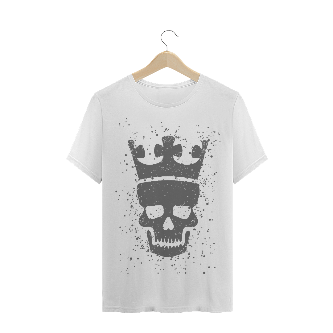 Nome do produto  Camisa Caveira Coroada +Cores