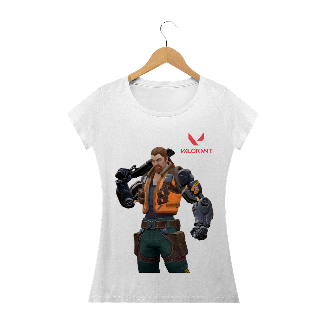 Nome do produto  Camisa Breach Valorant feminina