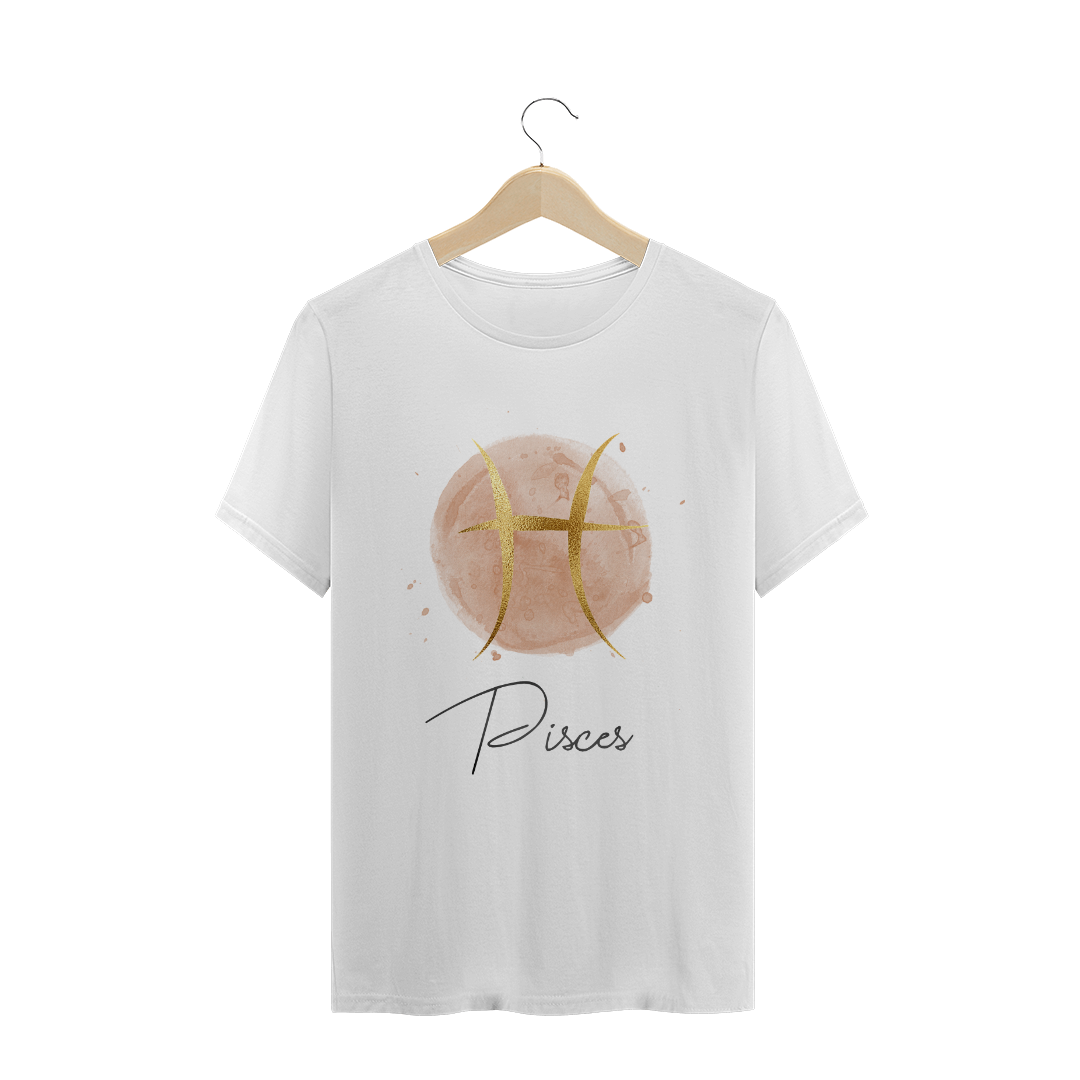 Nome do produto  T-Shirt Zodíaco - Peixes