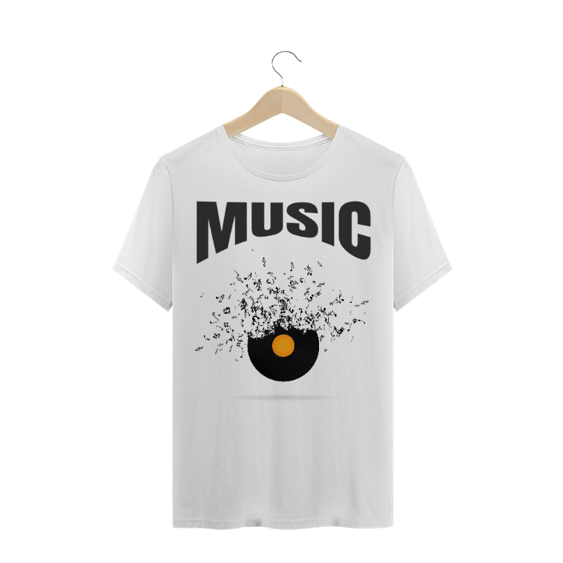 Nome do produto  CAMISETA - MASCULINA - MUSIC