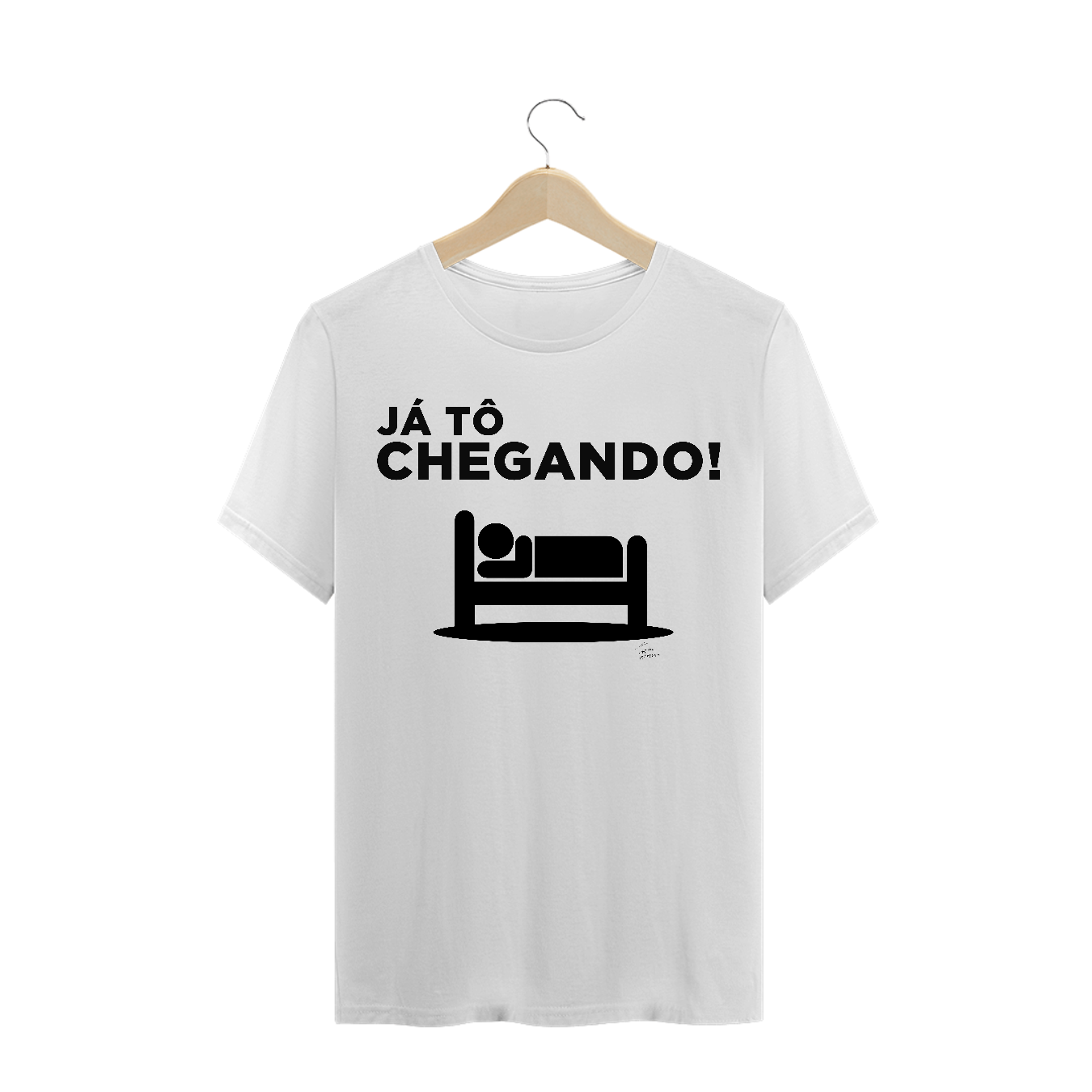 Nome do produto  Já Tô Chegando! (Estampa Preta) | Índio Design