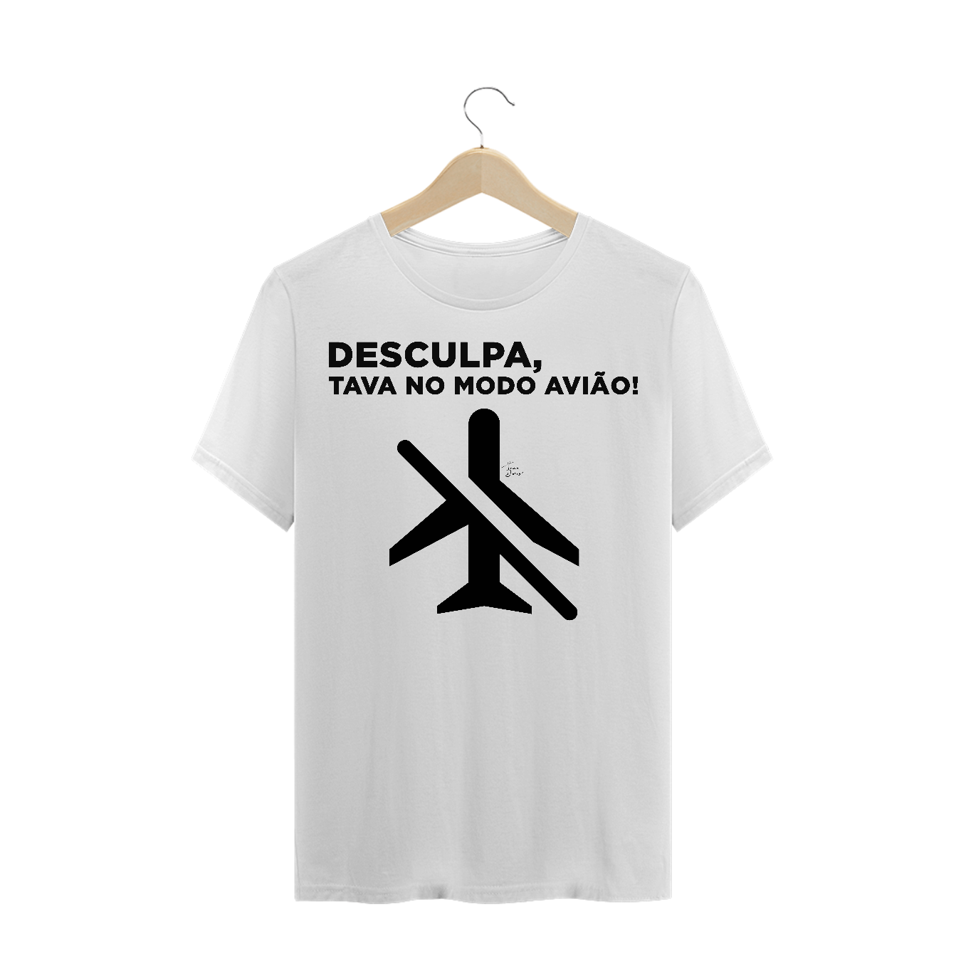 Nome do produto  Modo Avião (Estampa Preta) | Índio Design