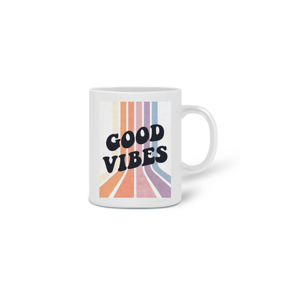 Nome do produto  Caneca Good Vibes 