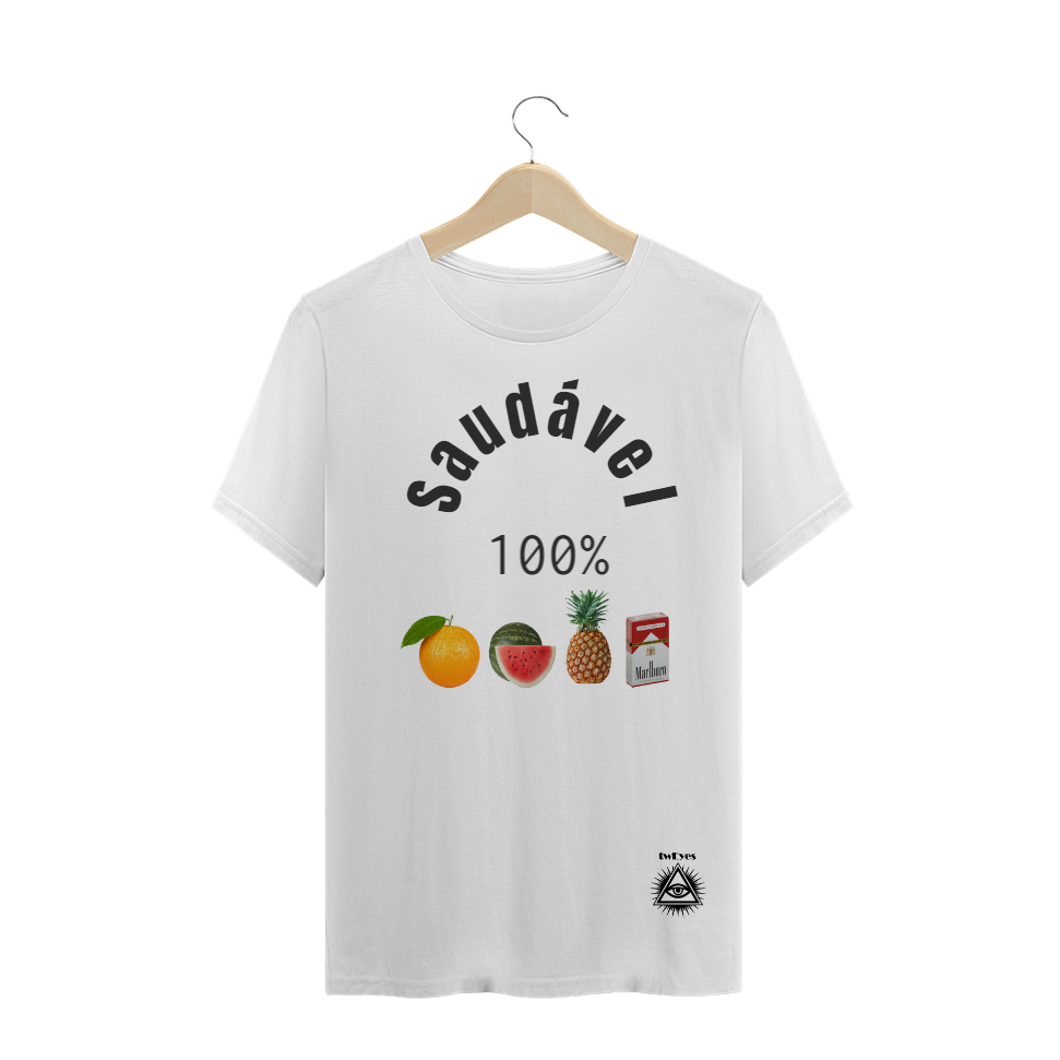 Nome do produto  T-SHIRT branca Saudável, TwEyes