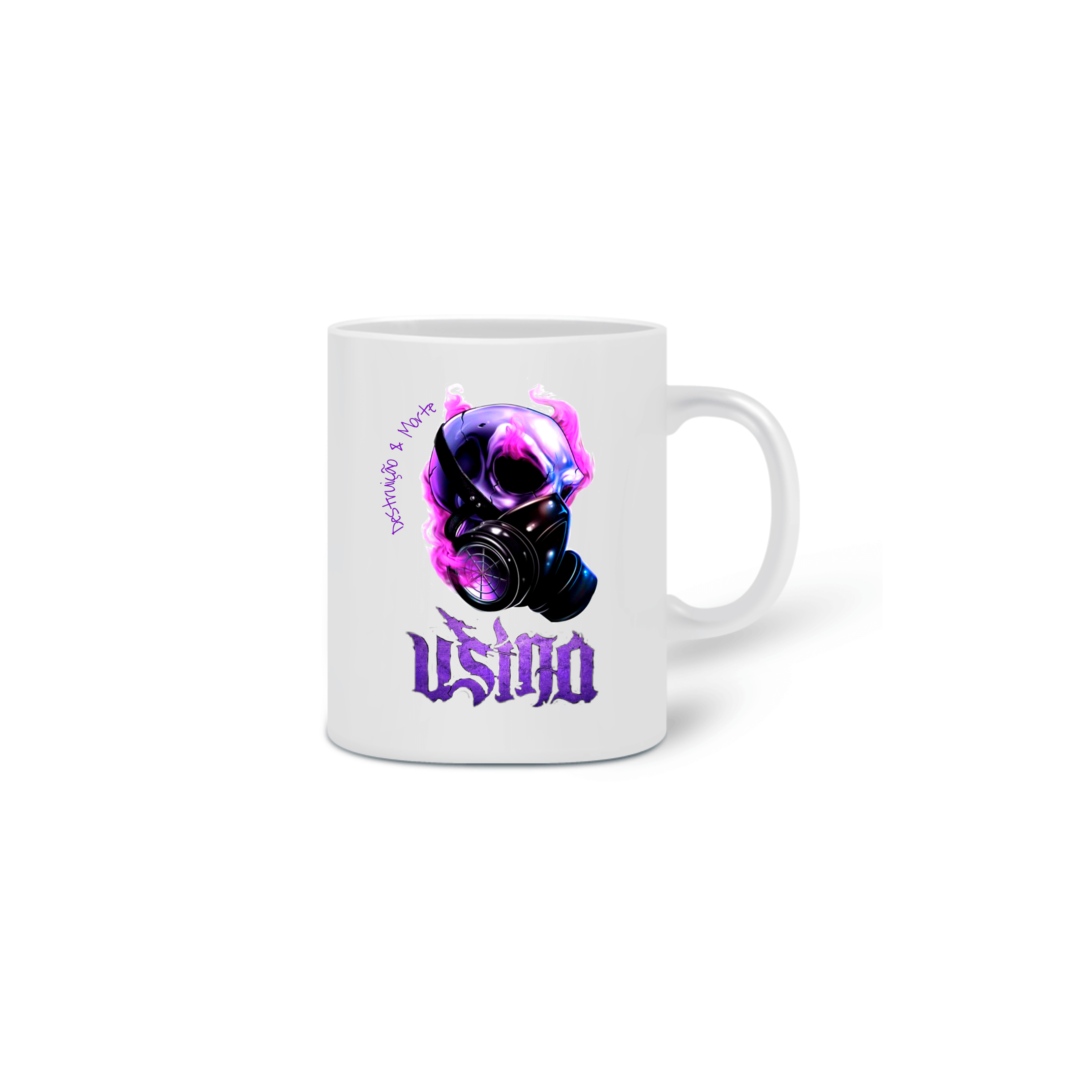 Nome do produto  USINA / Caneca Máscara de gás