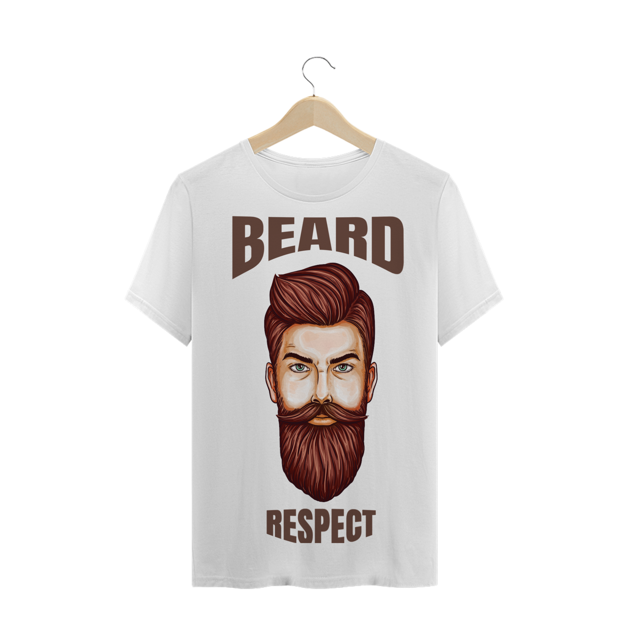 Nome do produto  Camiseta Respeito à Barba