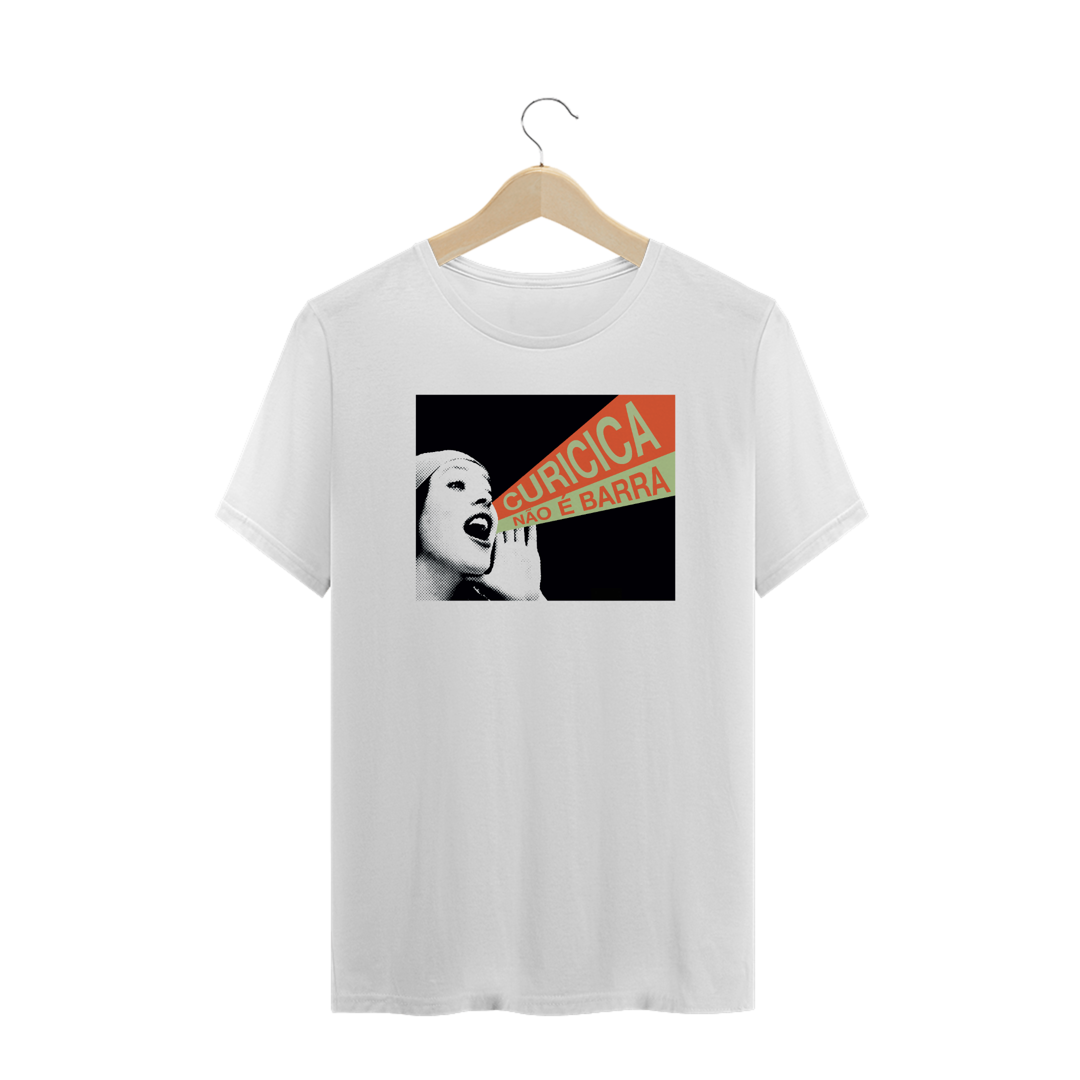Nome do produto  Curicica não é Barra / T-Shirt Prime Masculina Branca ou Preta