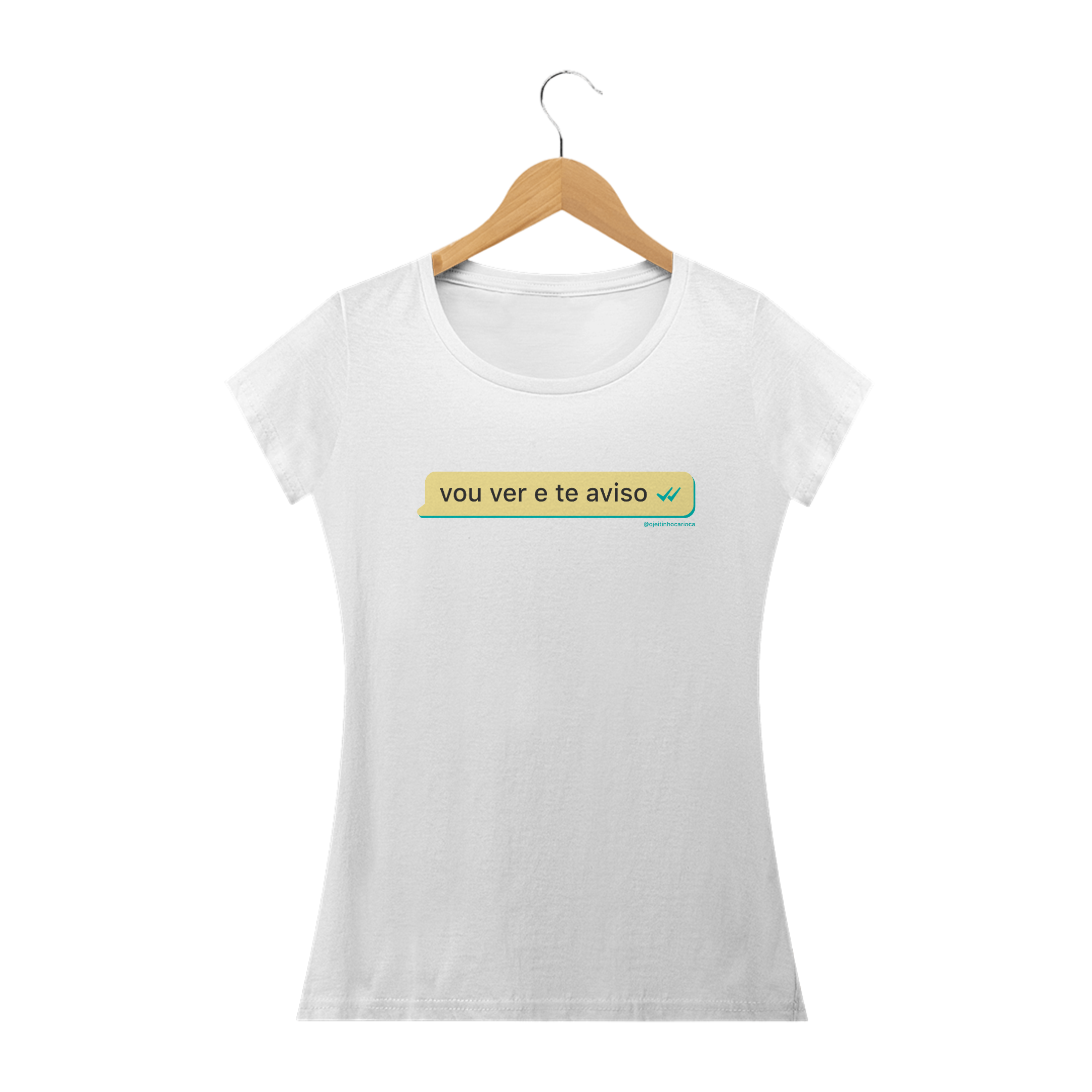 Nome do produto  Te Aviso / Baby Long Prime Feminina Branca ou Preta