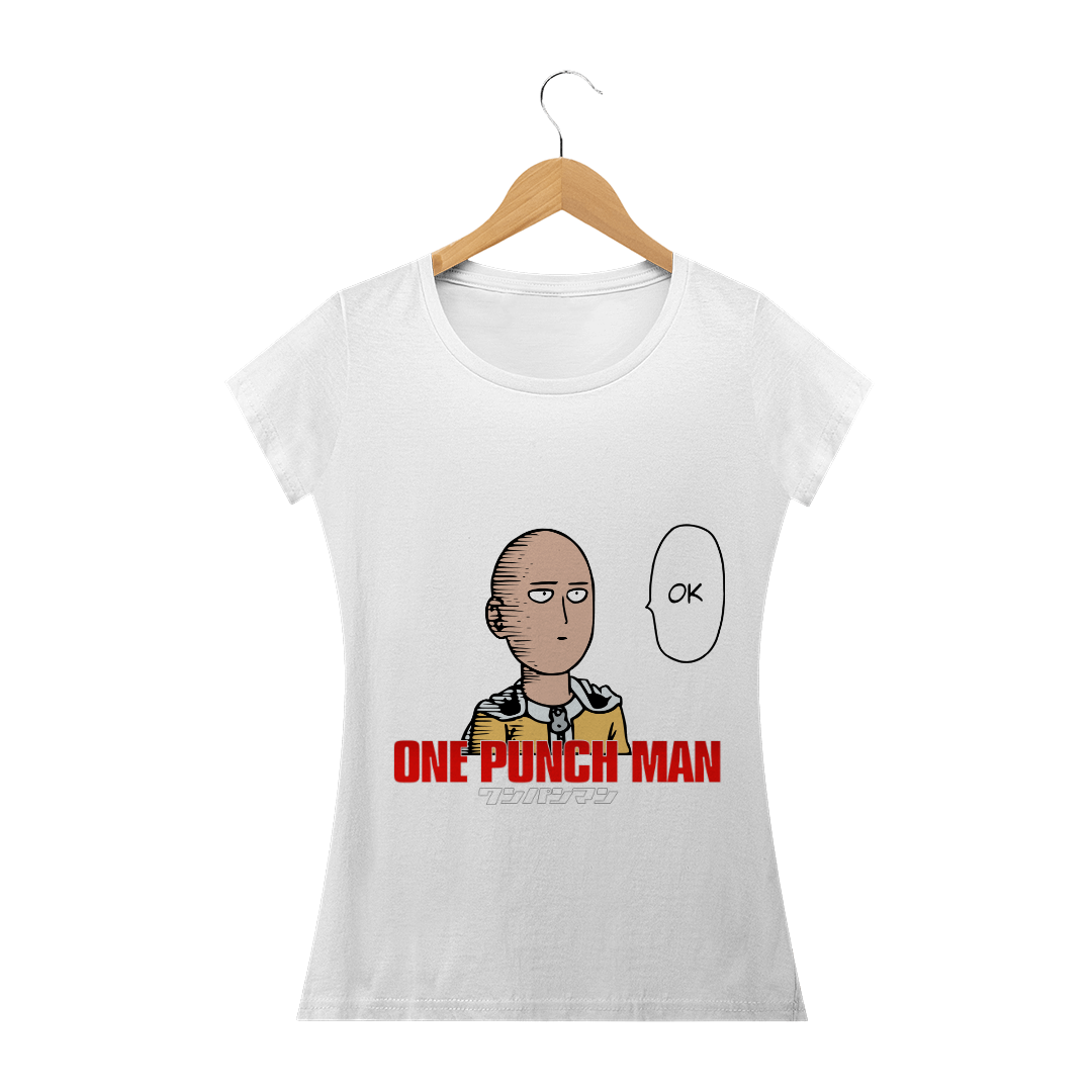 Nome do produto  Camisa Saitama - One Punch Man (Feminina)