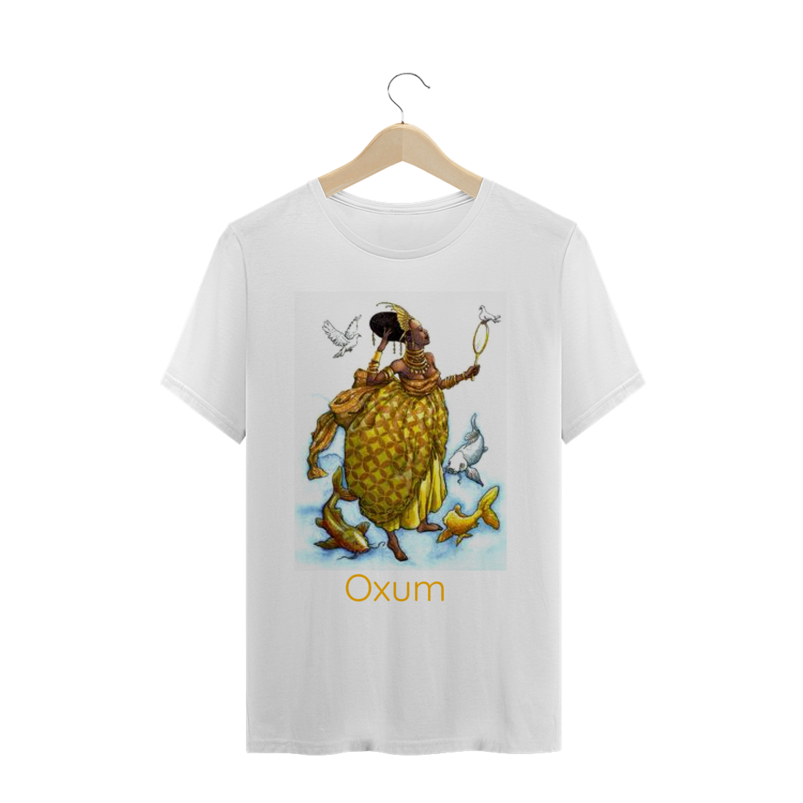 Nome do produto  CAMISA DE ORIXÁ OXUM CARÊ 