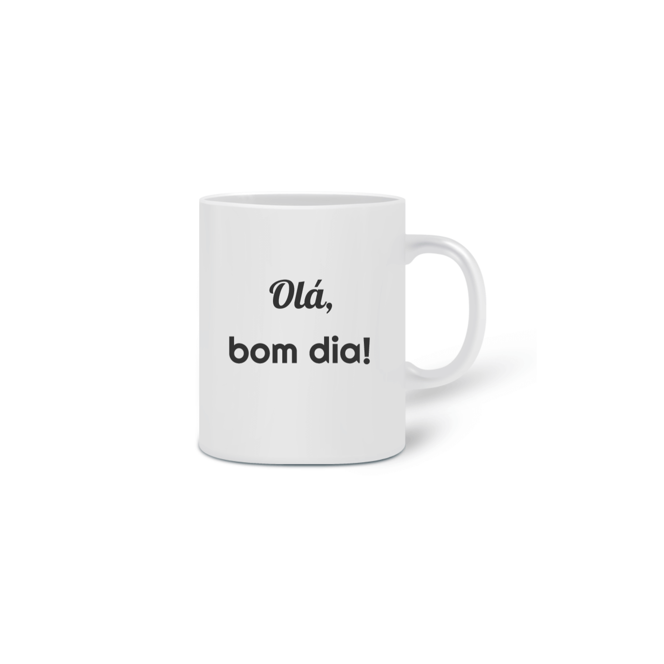 Nome do produto  Caneca Olá Bom dia - Fortalecimento