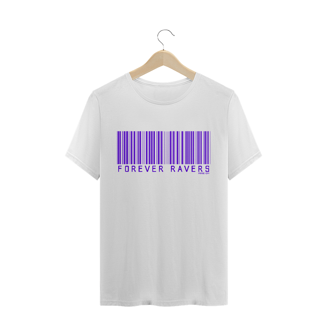 Nome do produto  Camiseta Forever Ravers Code Bar - Rave On