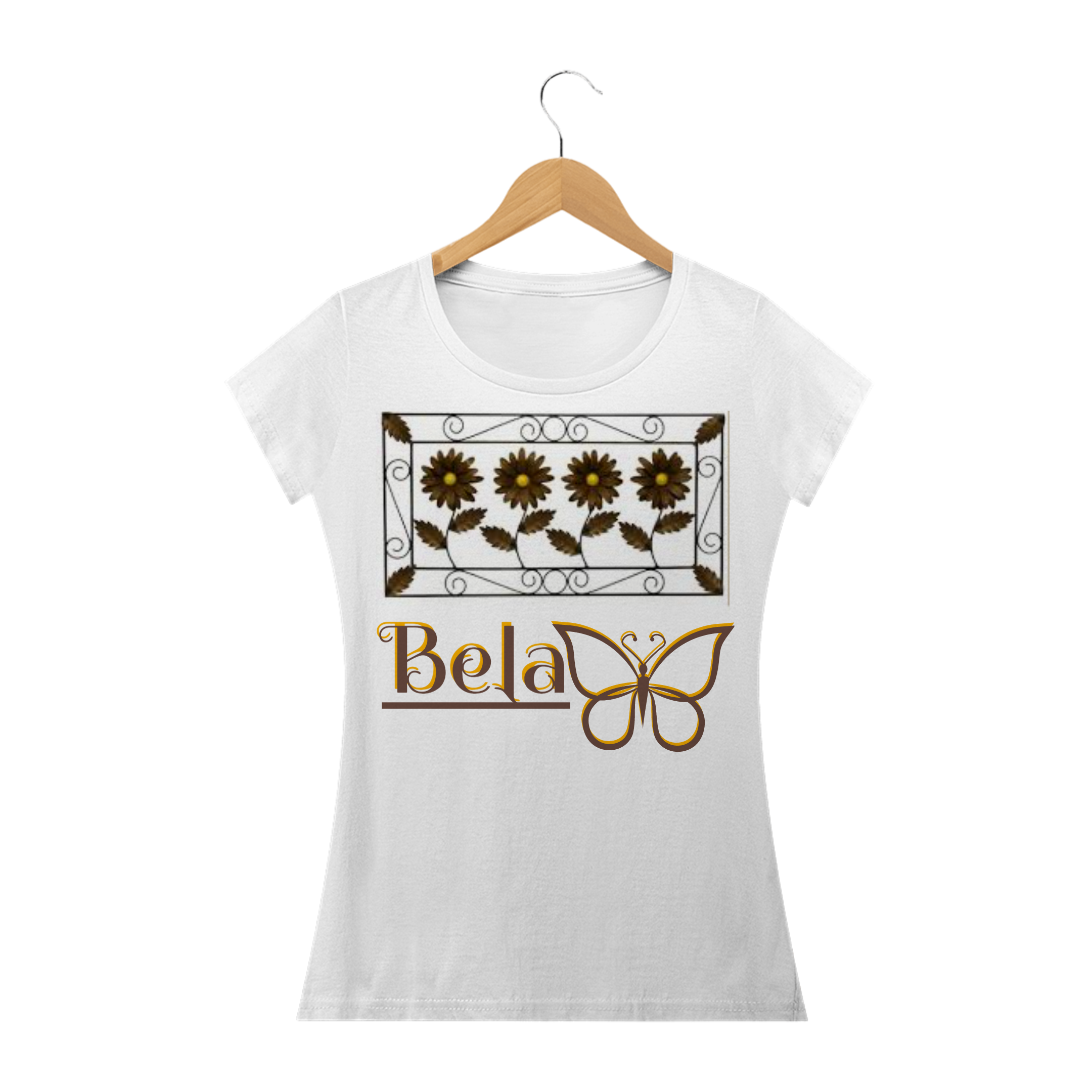Nome do produto  Camiseta Bela