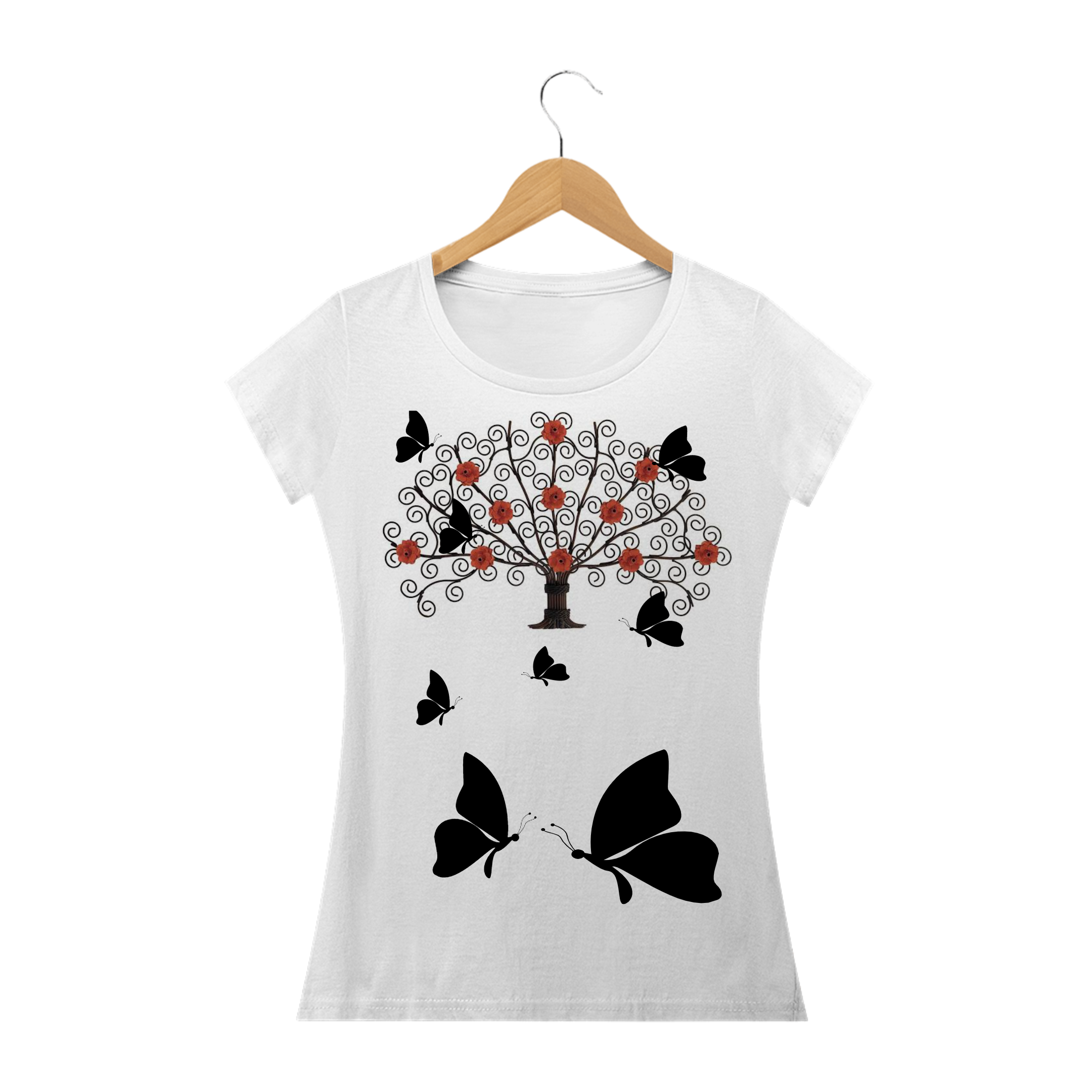 Nome do produto  Camiseta baterflay z