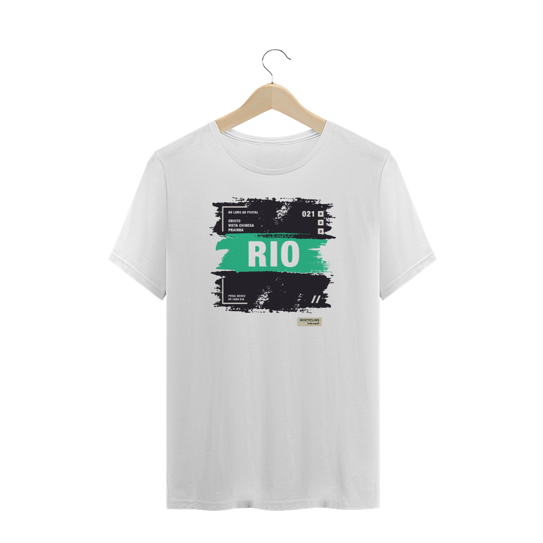 Nome do produto  Camiseta Masculina Rotas Branca
